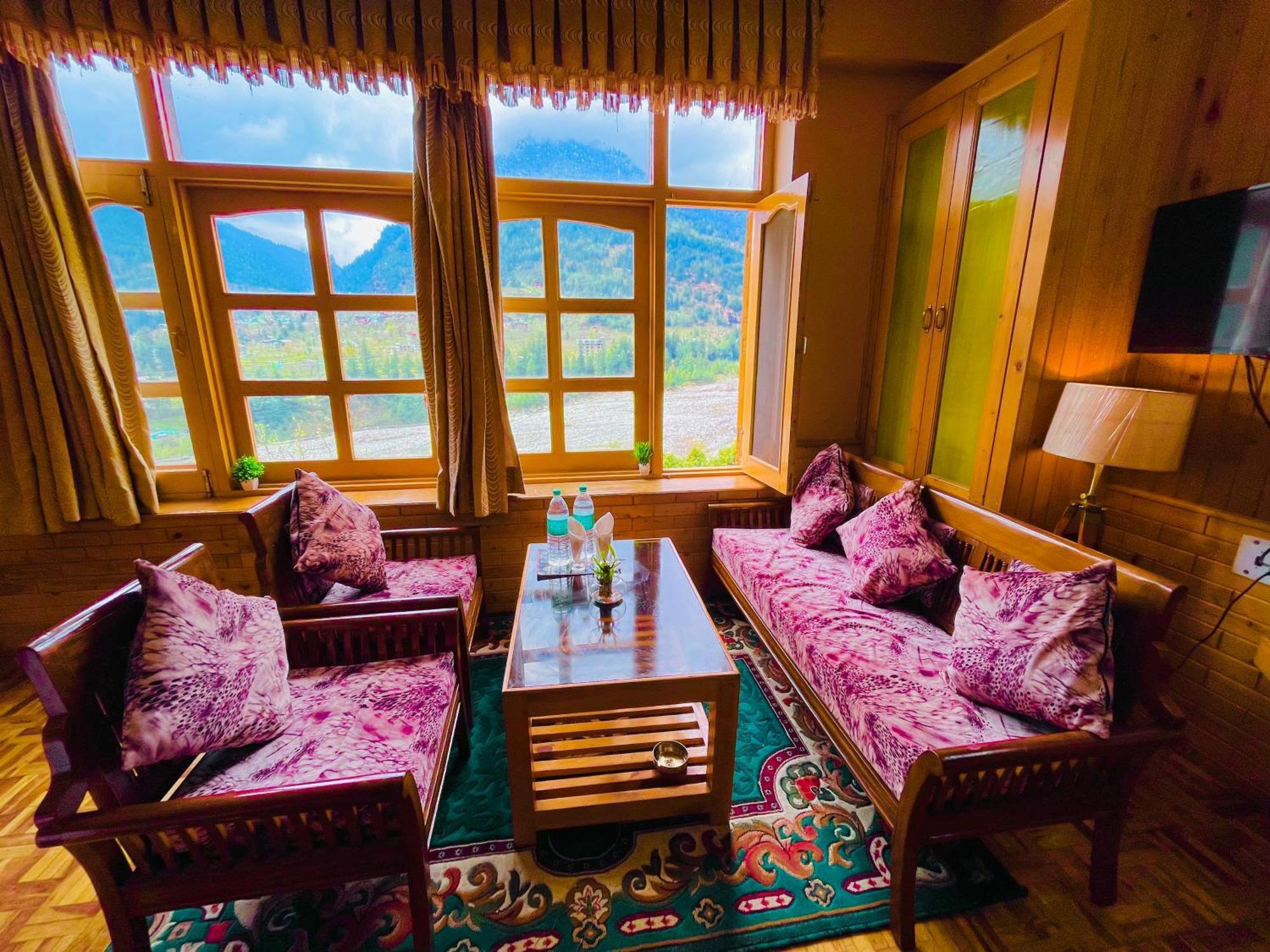 Hotel Hollywood Vibes #Riverview #Premium Rooms #Prime Location #Most Awarded #Parking #Top Rated #Open Terrace #Lawn #Best Selling Hotel In Manali Exterior foto