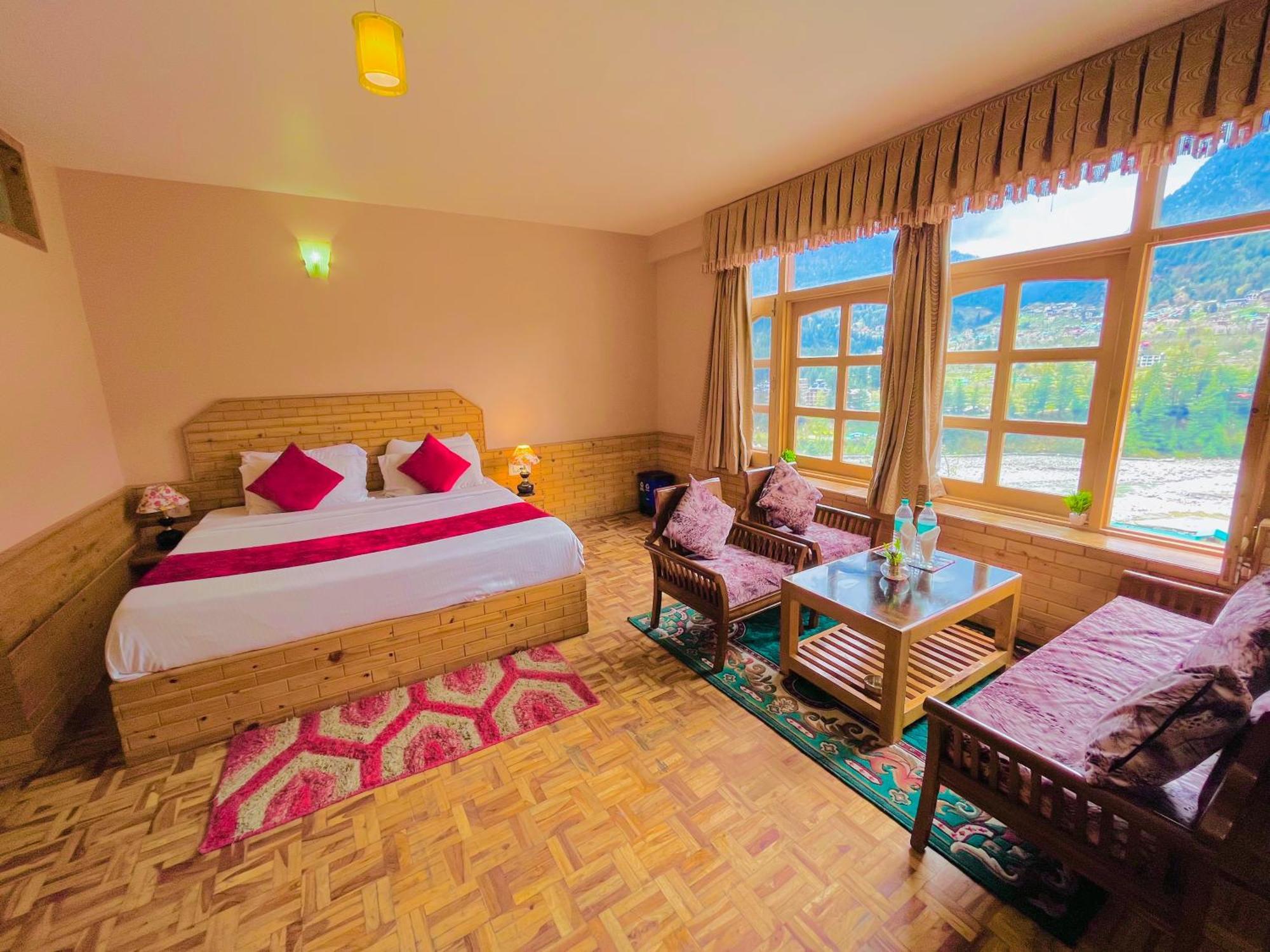 Hotel Hollywood Vibes #Riverview #Premium Rooms #Prime Location #Most Awarded #Parking #Top Rated #Open Terrace #Lawn #Best Selling Hotel In Manali Exterior foto