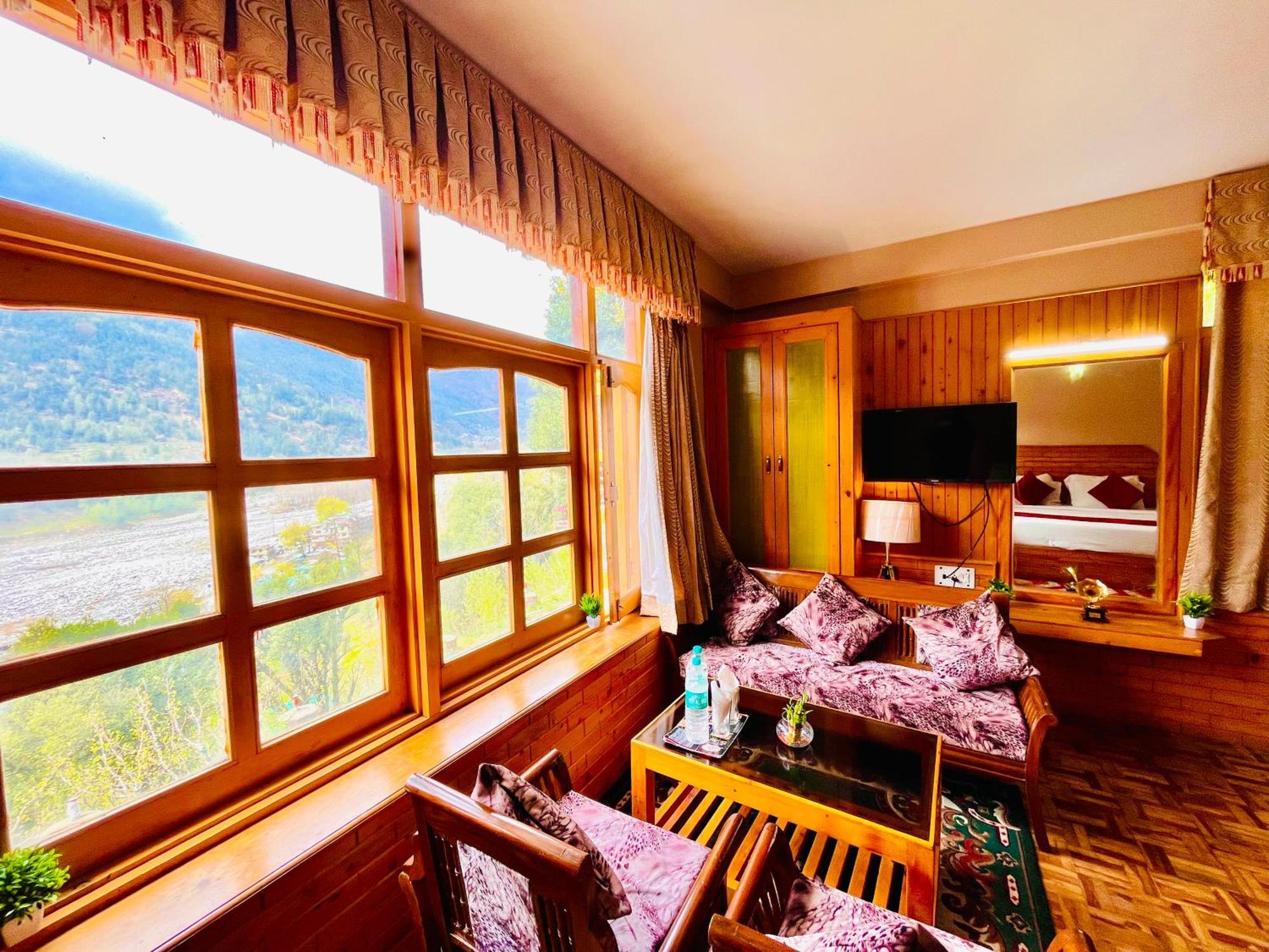 Hotel Hollywood Vibes #Riverview #Premium Rooms #Prime Location #Most Awarded #Parking #Top Rated #Open Terrace #Lawn #Best Selling Hotel In Manali Exterior foto